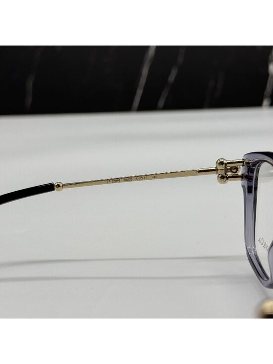 Tiffany & Co TF2266 8405 Gray Gold Cat Eye Women  Eyeglasses Authentic NEW main image 2